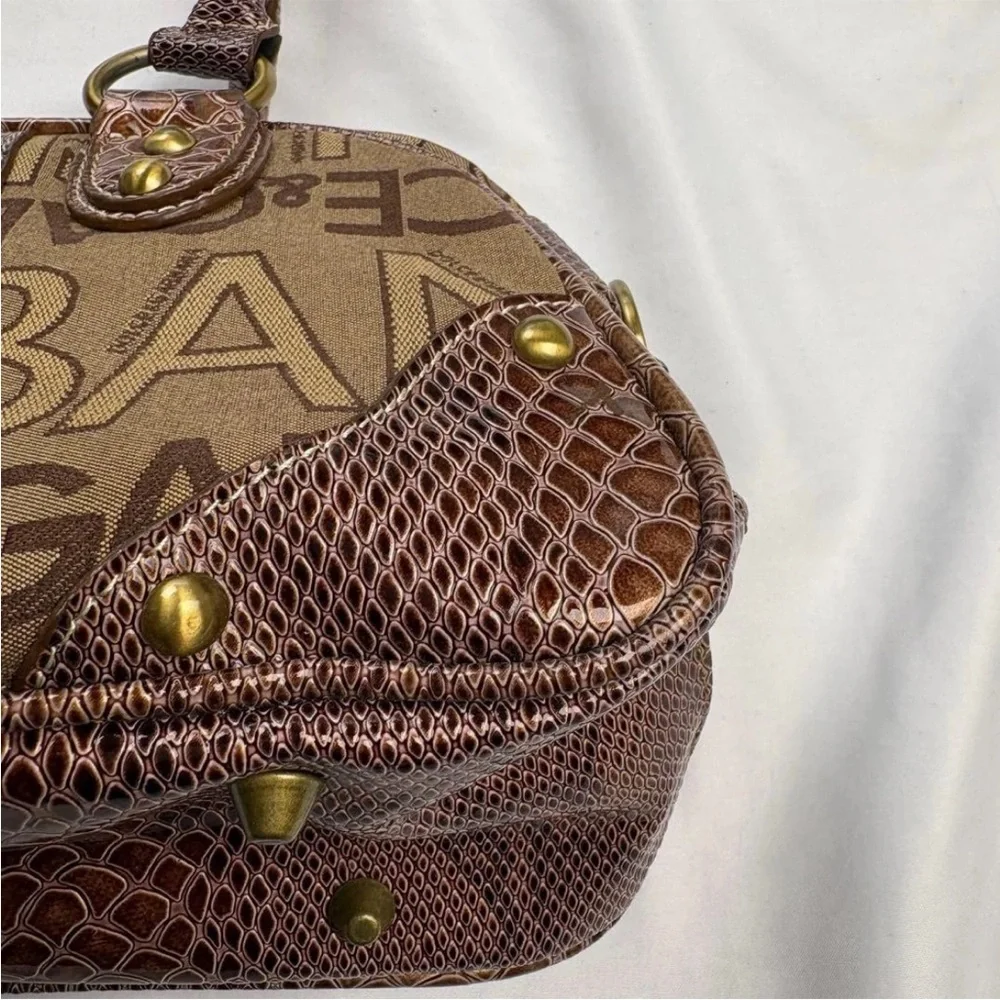 Dolce & Gabbana Brown Logo Shoulder Bag - Picture 4 of 10